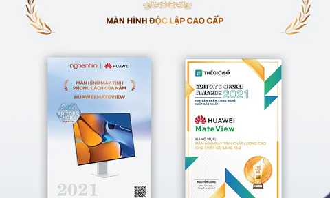 Sở hữu hệ sinh thái công nghệ vượt trội, Huawei liên tục đạt nhiều giải thưởng lớn