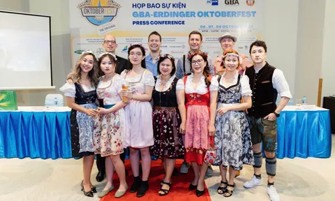 Khởi động Lễ hội văn hoá bia Đức “GBA OKTOBERFEST VIETNAM 2022” sau 2 năm