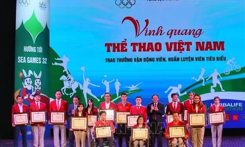 Chương trình “Vinh quang thể thao Việt Nam” vinh danh những thành tích xuất sắc
