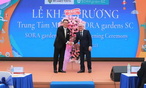 Khai trương Trung tâm mua sắm đầu tiên của khu đô thị TP mới Bình Dương