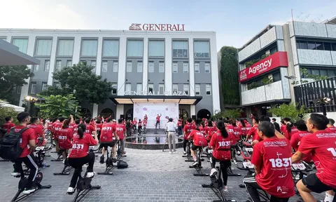 Generali Việt Nam hưởng ứng Thử thách toàn cầu 2024 với hành trình “1831 km xuyên Việt, gây quỹ cho em”