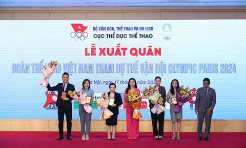 Herbalife đồng hành tổ chức lễ xuất quân Đoàn Thể thao Việt Nam tham dự Olympic Paris 2024