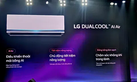 LG ra mắt điều hòa DUALCOOLTM AI Air với làn gió thông minh, tiết kiệm điện năng và lọc khí toàn diện