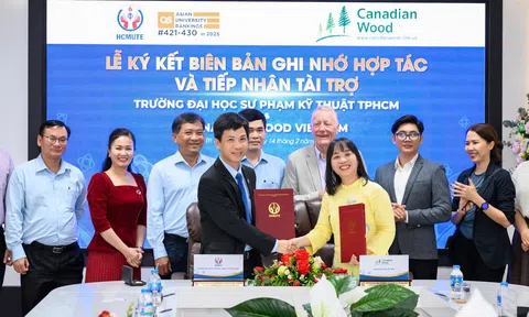 Canadian Wood Việt Nam đồng hành cùng ĐH Sư Phạm Kỹ Thuật TP.HCM  truyền cảm hứng về phát triển bền vững đến thế hệ trẻ