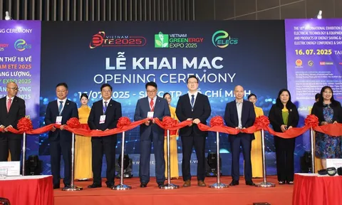 Triển lãm Vietnam ETE & Greenergy Expo 2025 chính thức khai mạc