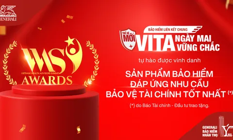 Generali Việt Nam được vinh danh với sản phẩm Bảo hiểm liên kết chung “VITA – Ngày Mai Vững Chắc” tại VWAS 2025