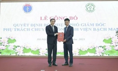 Bệnh viện Bạch Mai có thêm Phó Giám đốc phụ trách chuyên môn
