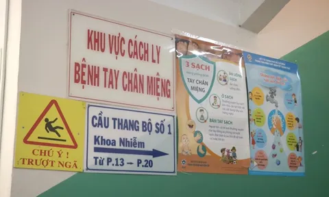 Bệnh nhi 17 tháng tuổi bị tay chân miệng chuyển độ nặng, phải thở máy