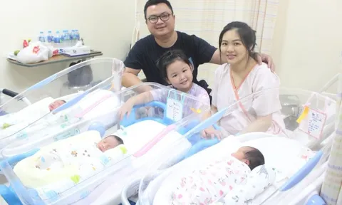 Phẫu thuật kịp thời cho sản phụ mang thai 3 hiếm gặp