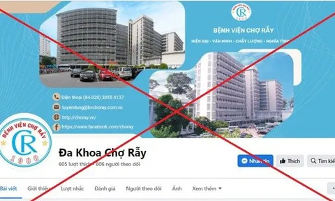 Bệnh viện Chợ Rẫy cảnh báo bị mạo danh