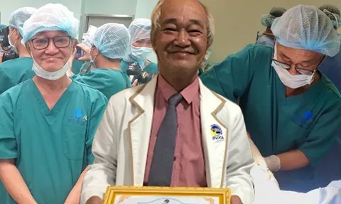 Bác sĩ trong ekip mổ Song Nhi qua lời 'flex' của con trai: “Ba tôi mặc như bác xe ôm và tự mổ ngón tay"