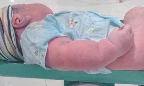 Sản phụ Nghệ An sinh thường con thứ 6 là bé trai nặng 5kg