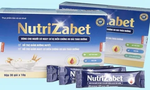 Thực phẩm Nutrizabet tiếp tục bị Bộ Y tế “tuýt còi”
