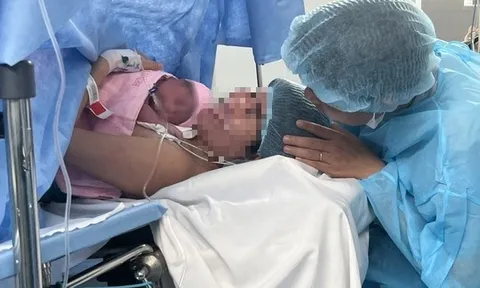 Lần đầu tiên can thiệp tắc mạch bướu máu bánh nhau, cứu thai nhi thành công