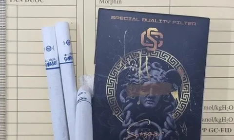 Phát hiện chất ma tuý tẩm trong thuốc lá điếu