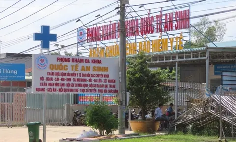 Phòng khám Đa khoa quốc tế An Sinh xây dựng trên đất nông nghiệp