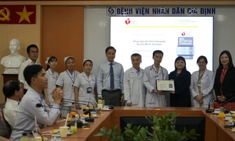 Bệnh viện đầu tiên phía Nam đạt chứng nhận bạc trong điều trị suy tim