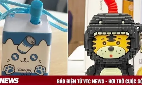 Thuốc lá điện tử đội lốt hộp sữa, đồ chơi