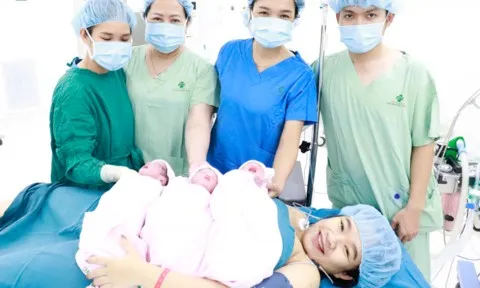 Khánh Hòa: Mổ đẻ thành công cho sản phụ mang thai 3 tự nhiên hiếm gặp