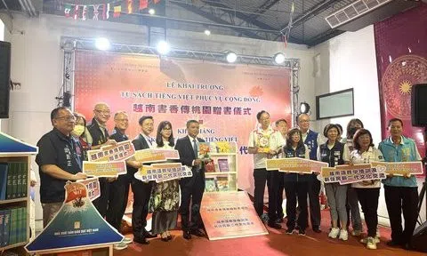 Mở tủ sách tiếng Việt phục vụ cộng đồng tại Đài Loan (Trung Quốc)