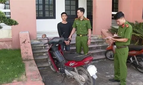 Bắt được thủ phạm vụ cướp xe máy táo tợn lúc sáng sớm ở Thái Bình