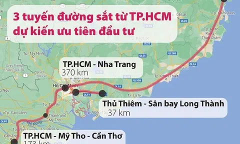 Lộ diện loạt tuyến đường nghìn tỉ kết nối Tp.HCM với sân bay Long Thành