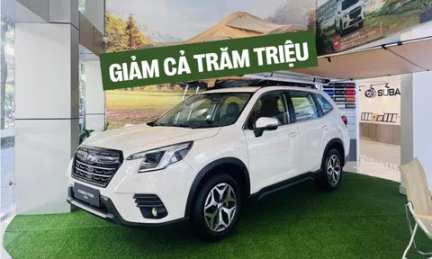 SUV cỡ C đua giảm giá tại Việt Nam: Forester giảm đến 140 triệu, HS rẻ ngang xe hạng A