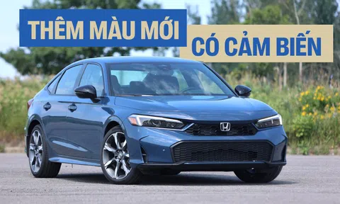 Honda Civic 2024 sắp ra mắt Việt Nam lộ trang bị: Thêm màu mới như CR-V, lần đầu có cảm biến trước sau, bản hybrid nhiều tính năng cao cấp