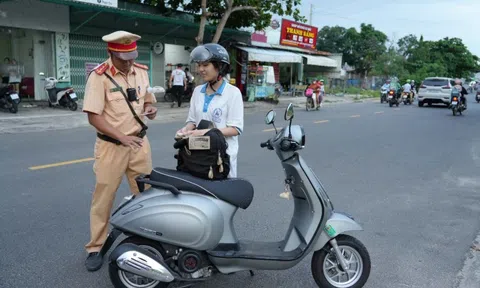 Công an cả nước xử phạt nhiều trường hợp học sinh vi phạm giao thông