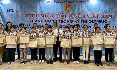 Học sinh Việt Nam giành huy chương Olympic toán và khoa học quốc tế 2024