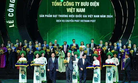 Bưu điện Việt Nam đạt giải Thương hiệu Quốc gia năm 2024