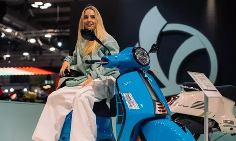 Chiếc Vespa mạnh nhất lịch sử ra mắt