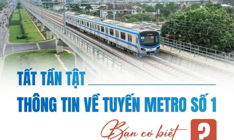 Khám phá thông tin về tuyến metro số 1: Bạn có biết?