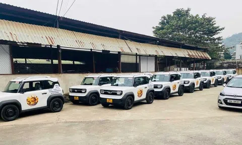 Thêm một hãng taxi điện chuẩn bị đưa VinFast VF 3 vào hoạt động, giá cước mở cửa từ 5.000 đồng