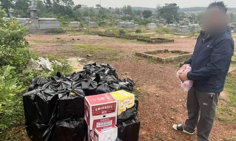 "Chặn đứng" nhiều vụ buôn lậu rượu ngoại ở Quảng Trị dịp cận Tết