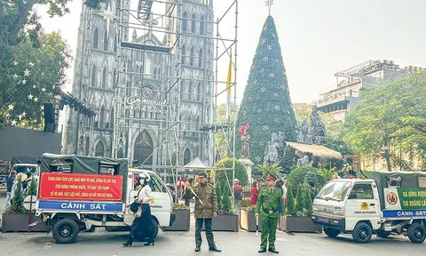 An ninh, trật tự được bảo đảm trong đêm Giáng sinh