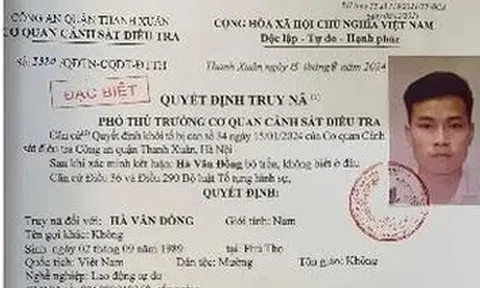 Đối tượng truy nã đặc biệt ra đầu thú