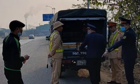 Phú Thọ: Ngăn chặn xe tải chở nội tạng động vật bốc mùi hôi thối