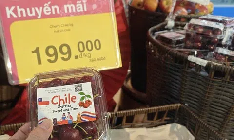 Cherry Chile giá rẻ bất ngờ, nhiều người nghi ngờ hàng Trung Quốc