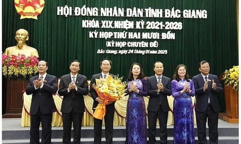 Trưởng Ban Dân vận Tỉnh ủy Phạm Văn Thịnh được bầu giữ chức Phó Chủ tịch UBND tỉnh Bắc Giang