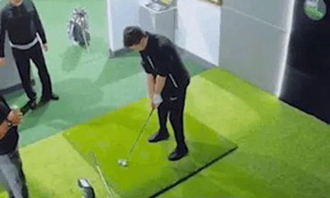 Ông chú đi đánh golf vui vui để giải trí, cái kết tím mặt vì cậu con trai “báo thủ”