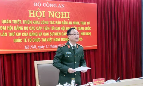 Bảo vệ tuyệt đối an ninh, an toàn cho các sự kiện, hội nghị lớn trong năm 2025