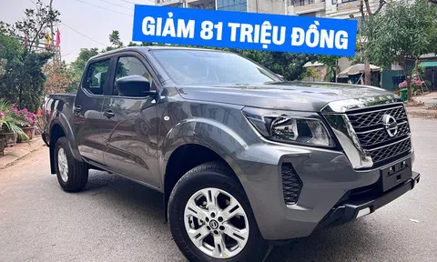 Nissan Navara giảm hơn 80 triệu tại đại lý: Giá thực tế rẻ nhất phân khúc, tăng sức cạnh tranh với Triton, Hilux