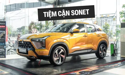 Mitsubishi Xforce giảm 70 triệu tại đại lý: Giá bản giữa tiệm cận Kia Sonet nhưng người mua phải đánh đổi một thứ