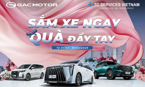 GAC MOTOR tưng bừng ưu đãi với chương trình khuyến mại tháng 3/2025