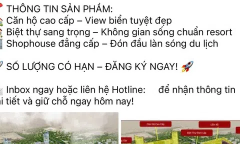 Ngang nhiên rao bán "siêu dự án đô thị biển Vũng Tàu" khi chưa có nhà đầu tư