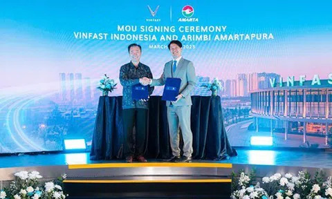 Bắt tay 'ông lớn', VinFast của tỷ phú Phạm Nhật Vượng mở thêm hàng chục showroom tại Indonesia