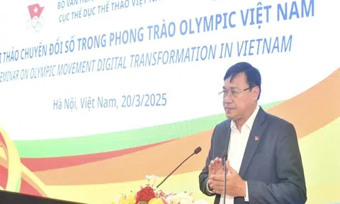 Thúc đẩy chuyển đổi số trong phong trào Olympic Việt Nam