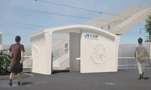 Công nghệ giúp xây nhà ga xe lửa với tốc độ đáng kinh ngạc