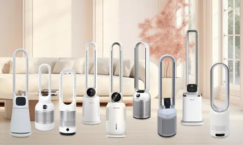 “Giải nhiệt” mùa hè với quạt không cánh kiêm máy lọc không khí Fujihome